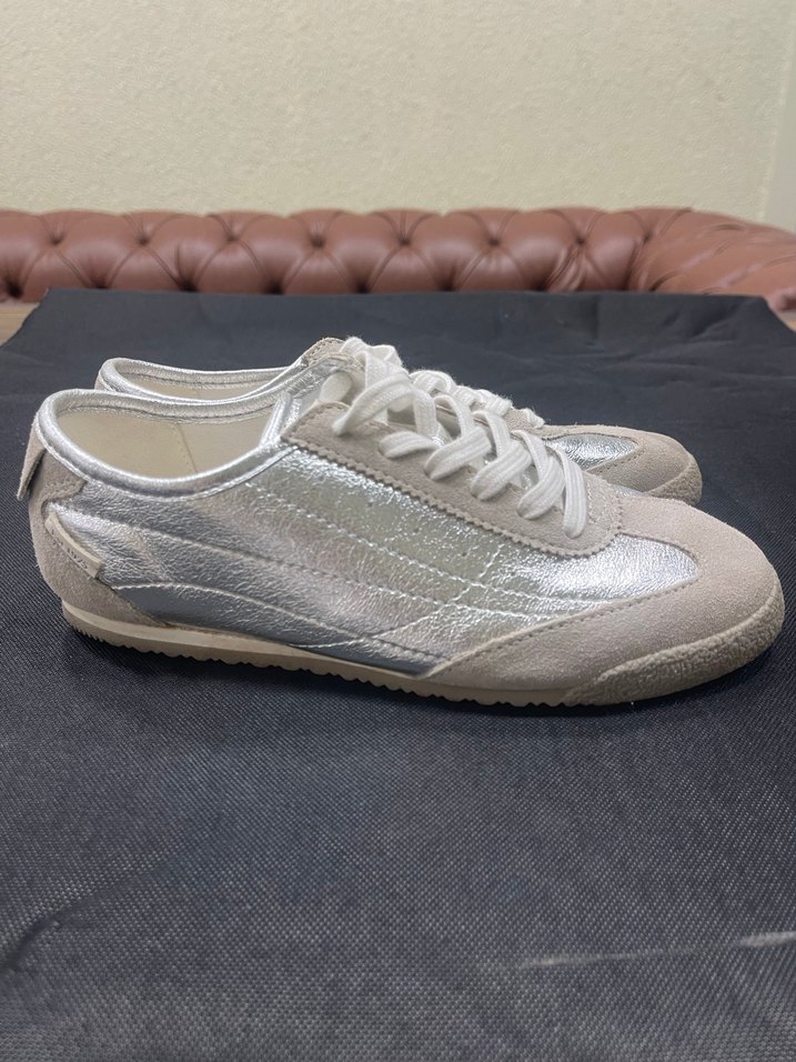 ZARA SİLVER TRAINERS SHOES - Görsel 4