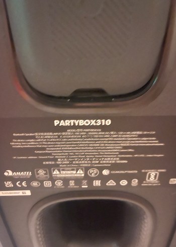 JBL PARTYBOX 310 TAŞINABİLİR BLUETOOTH HOPARLÖR - Görsel 3