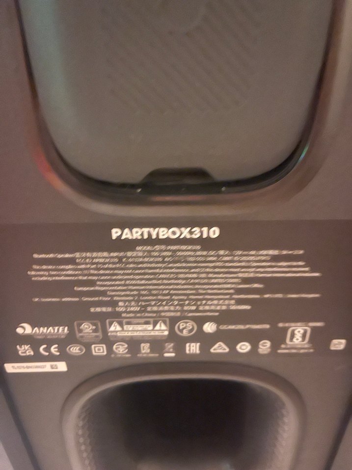 JBL PARTYBOX 310 TAŞINABİLİR BLUETOOTH HOPARLÖR - Görsel 3
