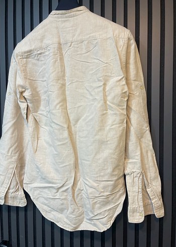 ZARA MAN KETEN GÖMLEK - Görsel 5