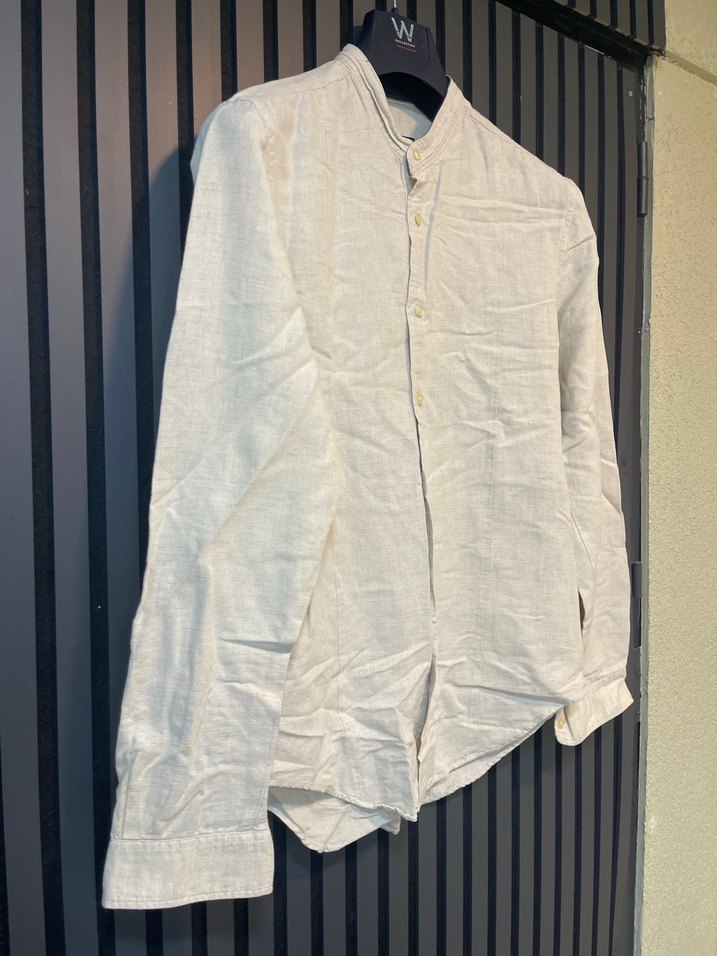 ZARA MAN KETEN GÖMLEK - Görsel 3