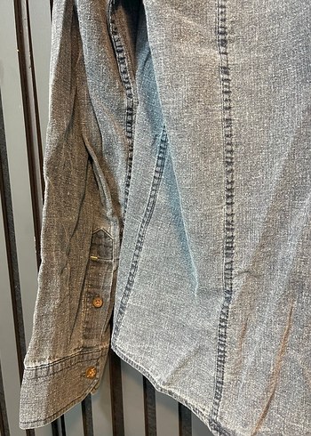 MAVİ SLİM FİT ERKEK GÖMLEK - Görsel 6