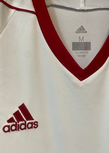 Adidas V Yaka Kısa Kollu Erkek FORMA - Görsel 3