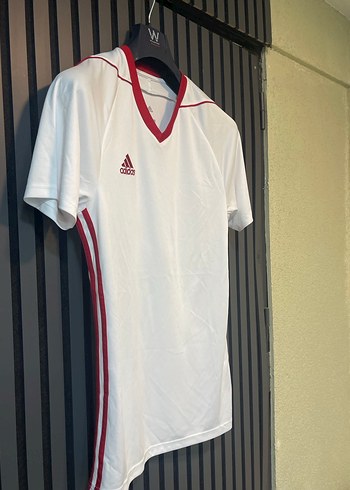 Adidas V Yaka Kısa Kollu Erkek FORMA - Görsel 4