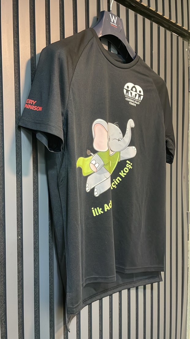 UNISEX LOGOLU TSHIRT - Görsel 3