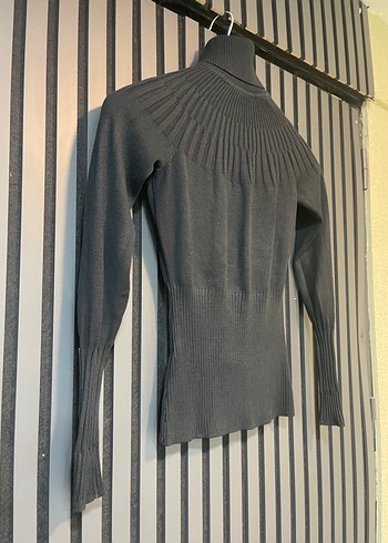 ZARA Boğazlı Triko Kazak - Görsel 6