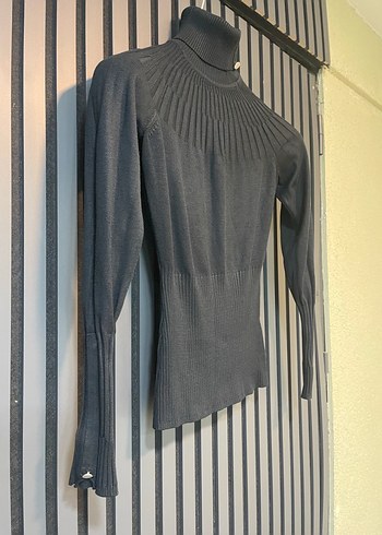 ZARA Boğazlı Triko Kazak - Görsel 3