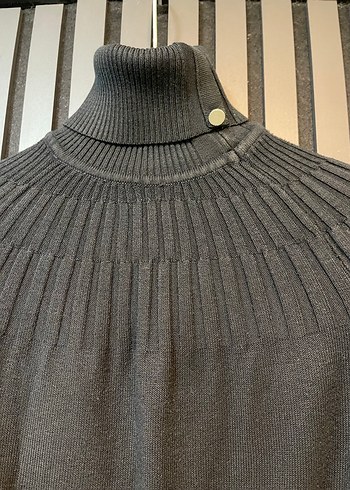 ZARA Boğazlı Triko Kazak - Görsel 4