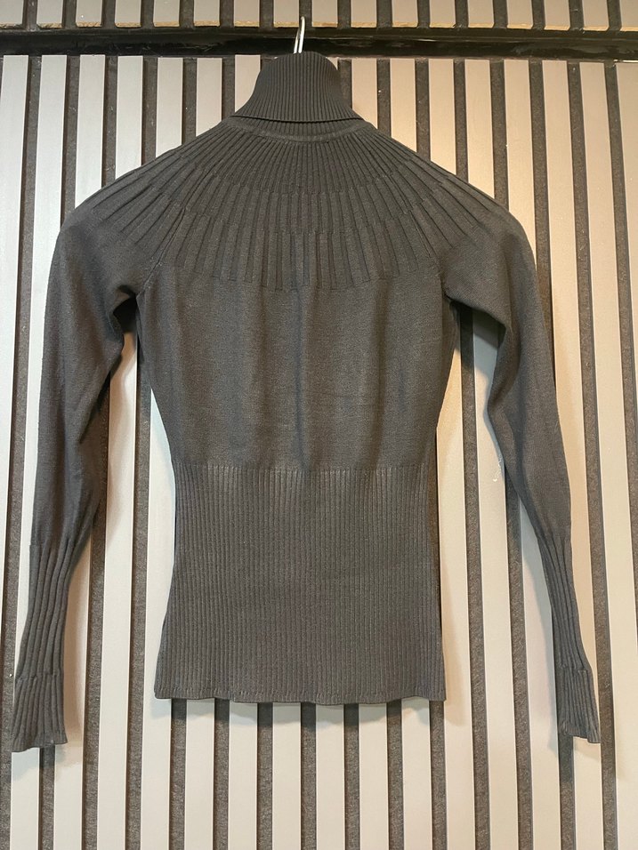 ZARA Boğazlı Triko Kazak - Görsel 5