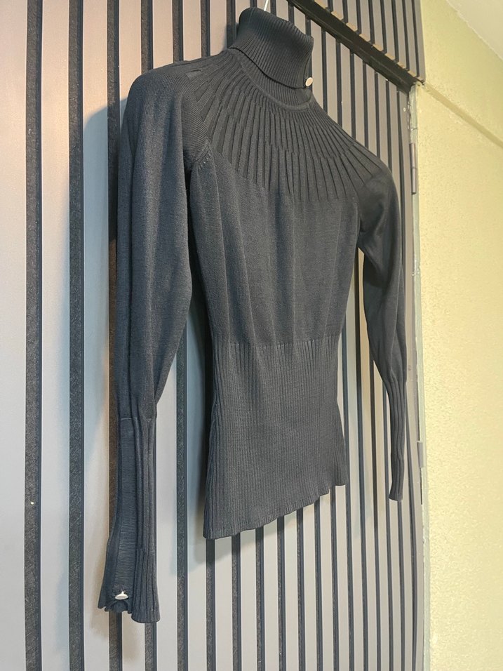 ZARA Boğazlı Triko Kazak - Görsel 3