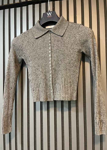 MANGO DEKORATIF DÜĞMELI KAZAK - Görsel 3