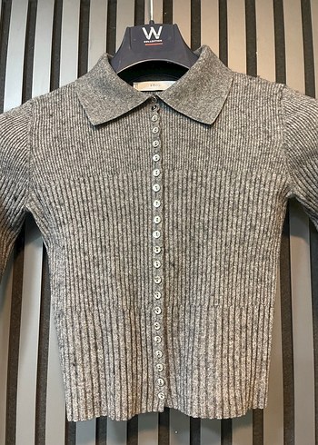 MANGO DEKORATIF DÜĞMELI KAZAK - Görsel 5