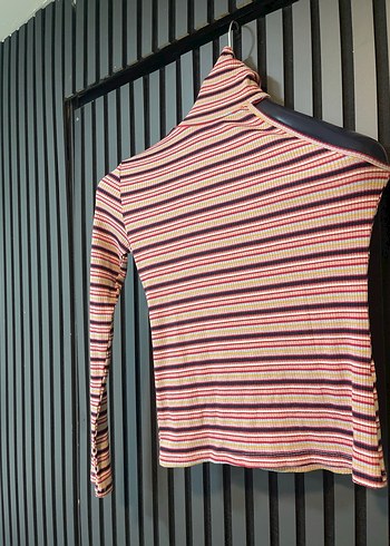 BATİK BALIKÇI YAKA TEK OMUZ BLUZ - Görsel 3