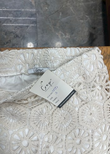 CREP WOMAN FASHİON DANTELLİ PANTALON - Görsel 6