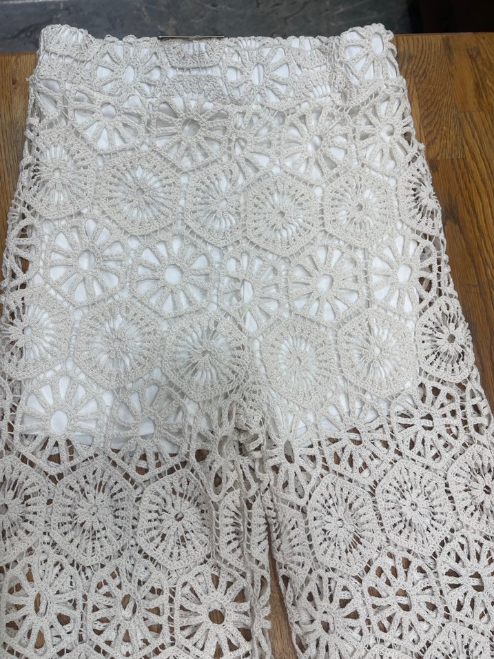 CREP WOMAN FASHİON DANTELLİ PANTALON - Görsel 3