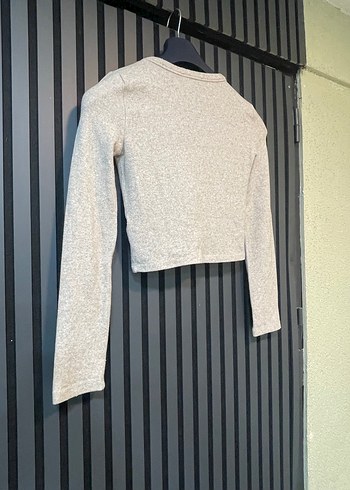 ZARA TRAFALUC CROP SWEAT - Görsel 6