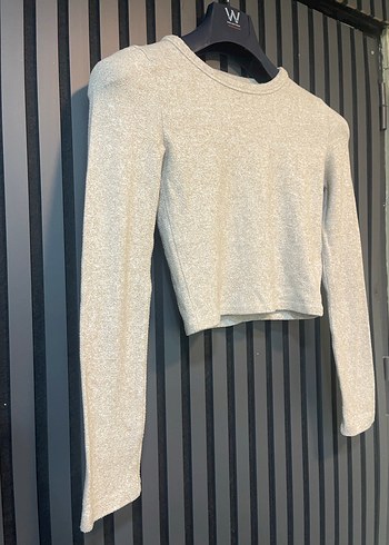 ZARA TRAFALUC CROP SWEAT - Görsel 2