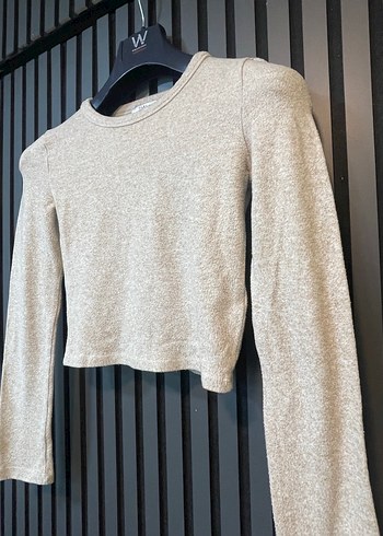 ZARA TRAFALUC CROP SWEAT - Görsel 4