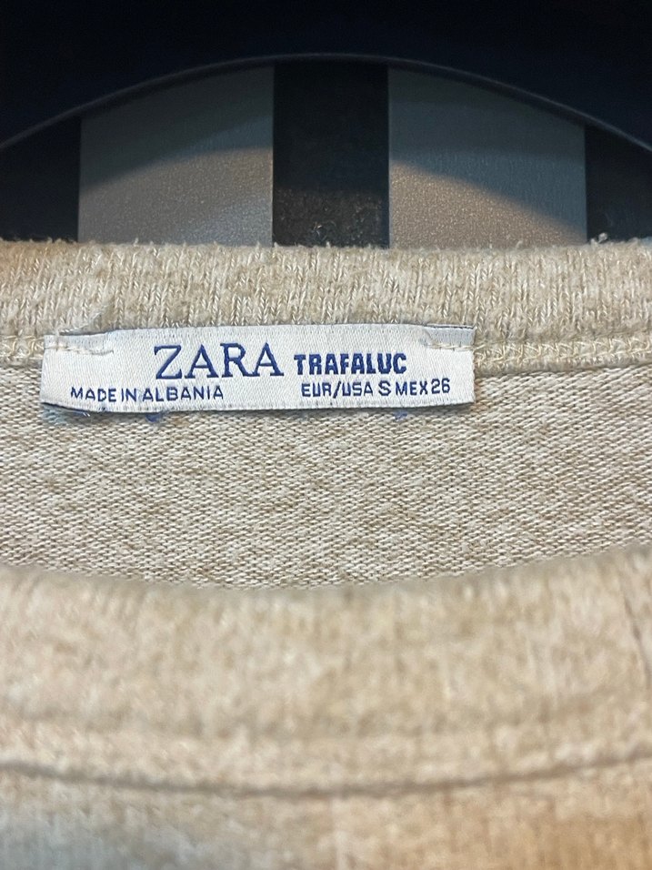 ZARA TRAFALUC CROP SWEAT - Görsel 3