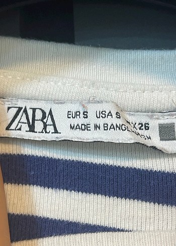 ZARA KOLSUZ DRAPELİ CROP TOP - Görsel 4