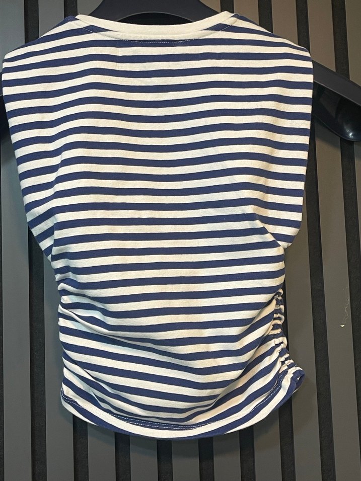 ZARA KOLSUZ DRAPELİ CROP TOP - Görsel 5