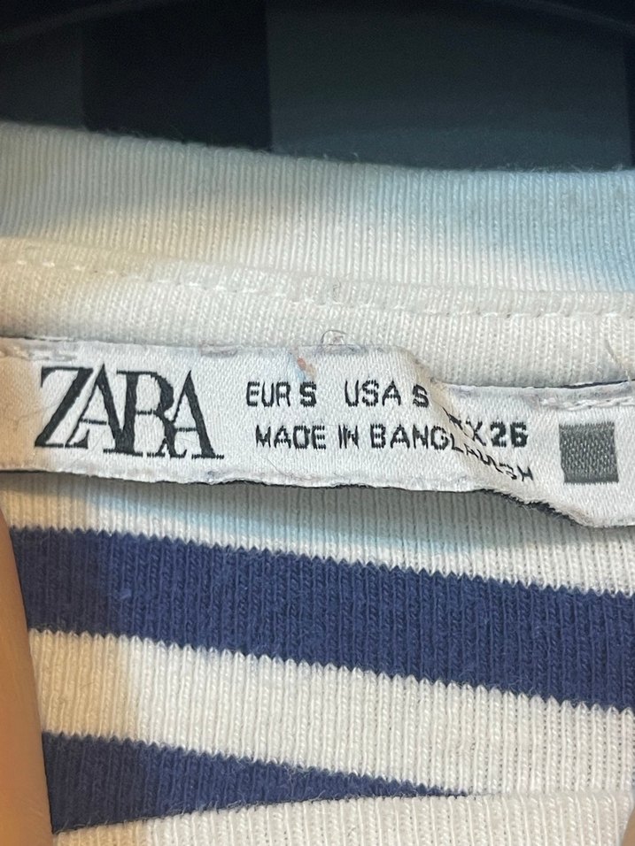 ZARA KOLSUZ DRAPELİ CROP TOP - Görsel 4