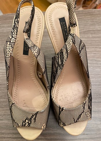 ZARA DANTEL SANDALET AYAKKABI - Görsel 5