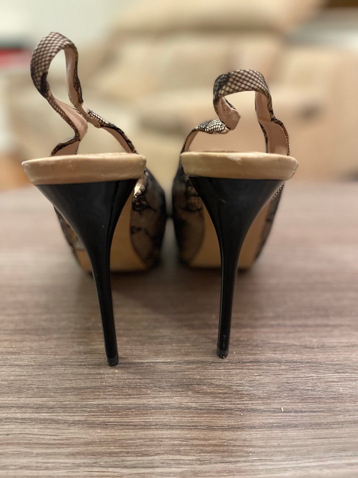 ZARA DANTEL SANDALET AYAKKABI - Görsel 3