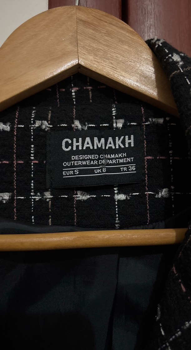 Kısa blazer ceket - Görsel 3