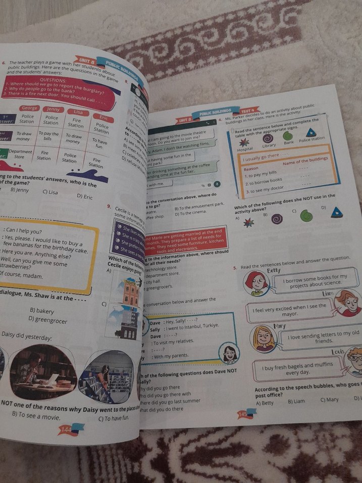More and More 7.sınıf İngilizce Test Kitabı 2025 yayın - Görsel 2