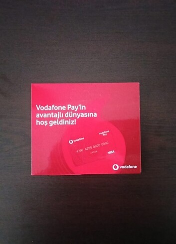 VODAFONE PAY KART ( YENİ 2024-2025 ) & TOSLA BAŞLANGIÇ PAKETİ