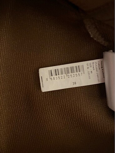 Kahverengi askılı crop - Görsel 2