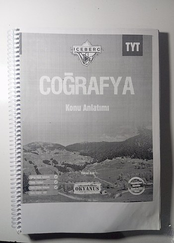 TYT Coğrafya Konu Anlatımı Kitabı ( Fotokopi)