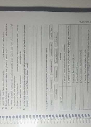 Beden Renk 11. Sınıf Tarih Soru Bankası