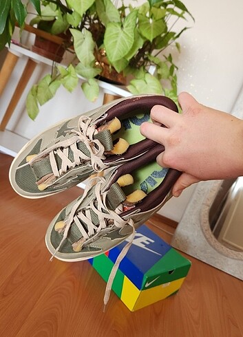 44 Beden haki Renk Nike Air Dunk Jumbo Oil