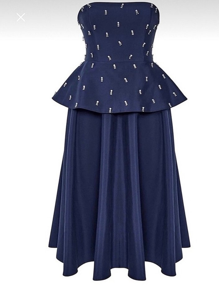 Midi abiye elbise - Görsel 3