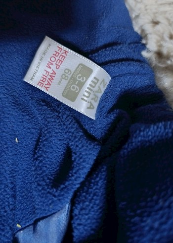 Mavi Erkek Bebek Kürklü Tulum - Görsel 8