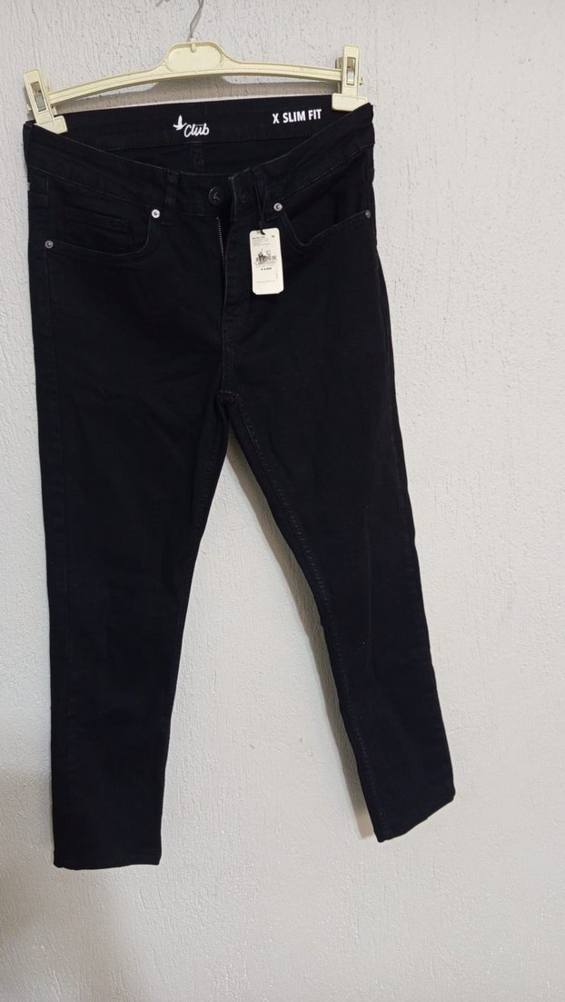 Siyah Regular Fit erkek Pantolon - Görsel 5