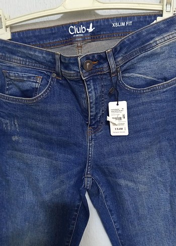 ClubJ Lacivert erkek Denim Pantolon - Görsel 2