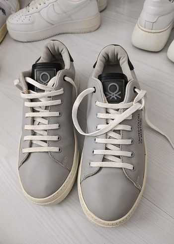 United Nude United Colors of Benetton Gri Spor Kadın Sneaker