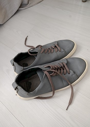 Gri Minimalist Erkek Bağcık - Görsel 2