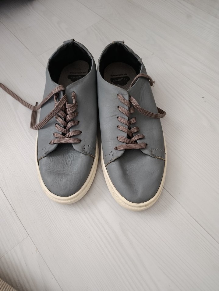 Gri Minimalist Erkek Bağcık - Görsel 5