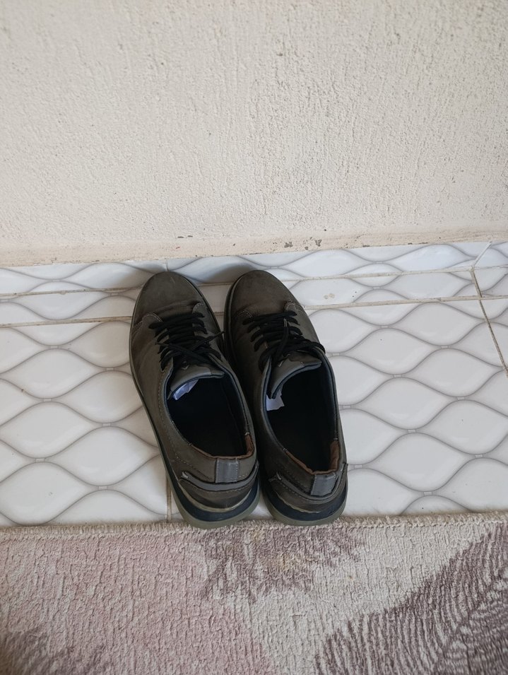 Gri Erkek Ayakkabı Bağcıkları - Görsel 3