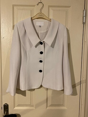 Beyaz kuplu 42 beden Ceket Blazer