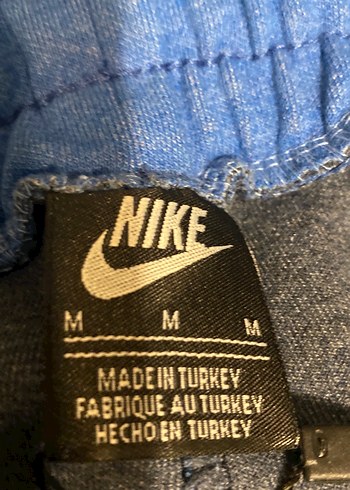 Nike Mavi Yan Şeritli Eşofman Altı - Görsel 6