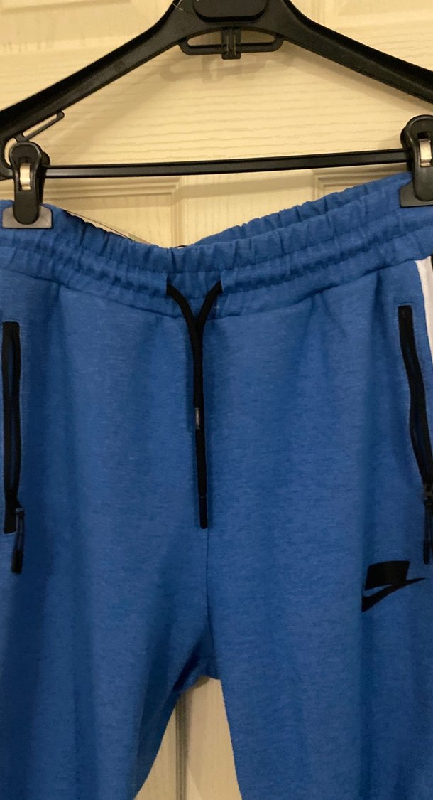 Nike Mavi Yan Şeritli Eşofman Altı - Görsel 3