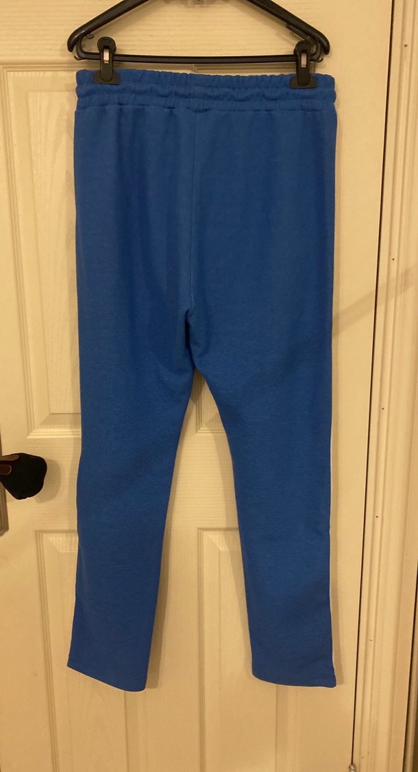 Nike Mavi Yan Şeritli Eşofman Altı - Görsel 4