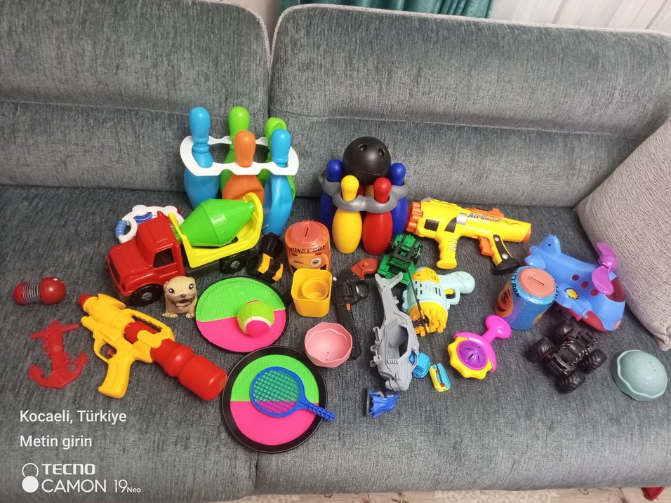 Renkli Çoklu Oyuncak Seti - Görsel 2