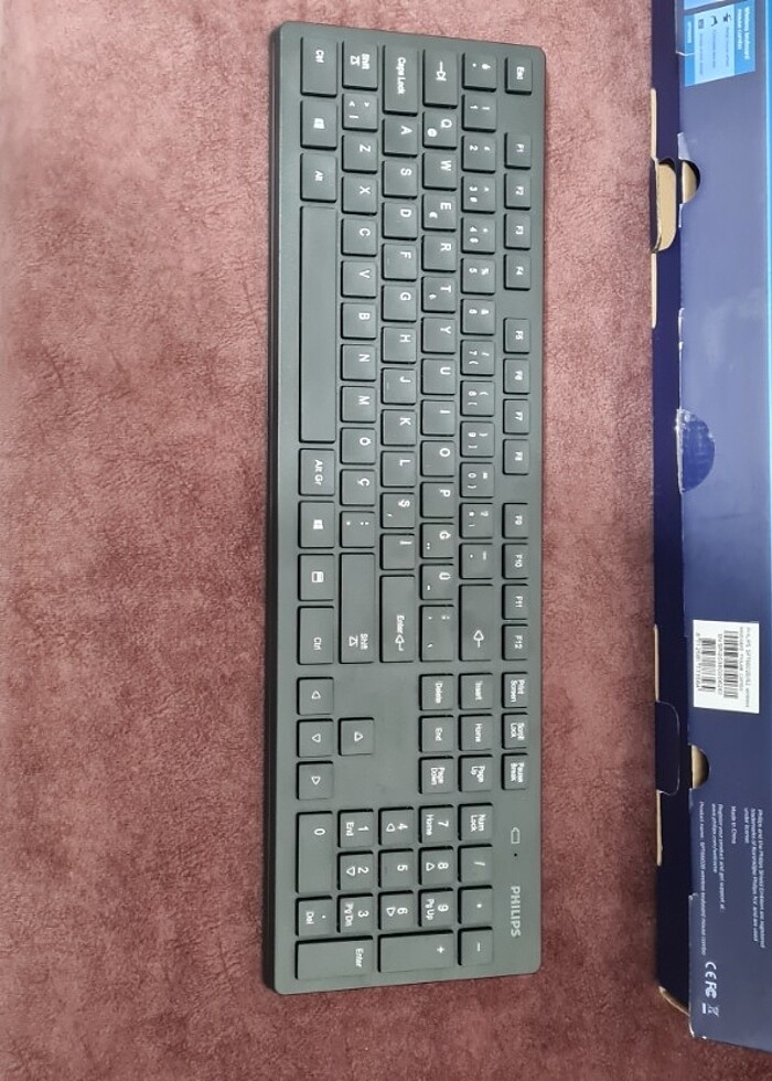 Philips kablosuz klavye - Görsel 3