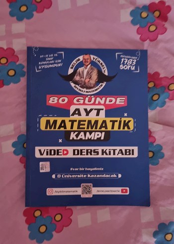 80 Günde AYT Matematik Kampı Video Ders Kitabı